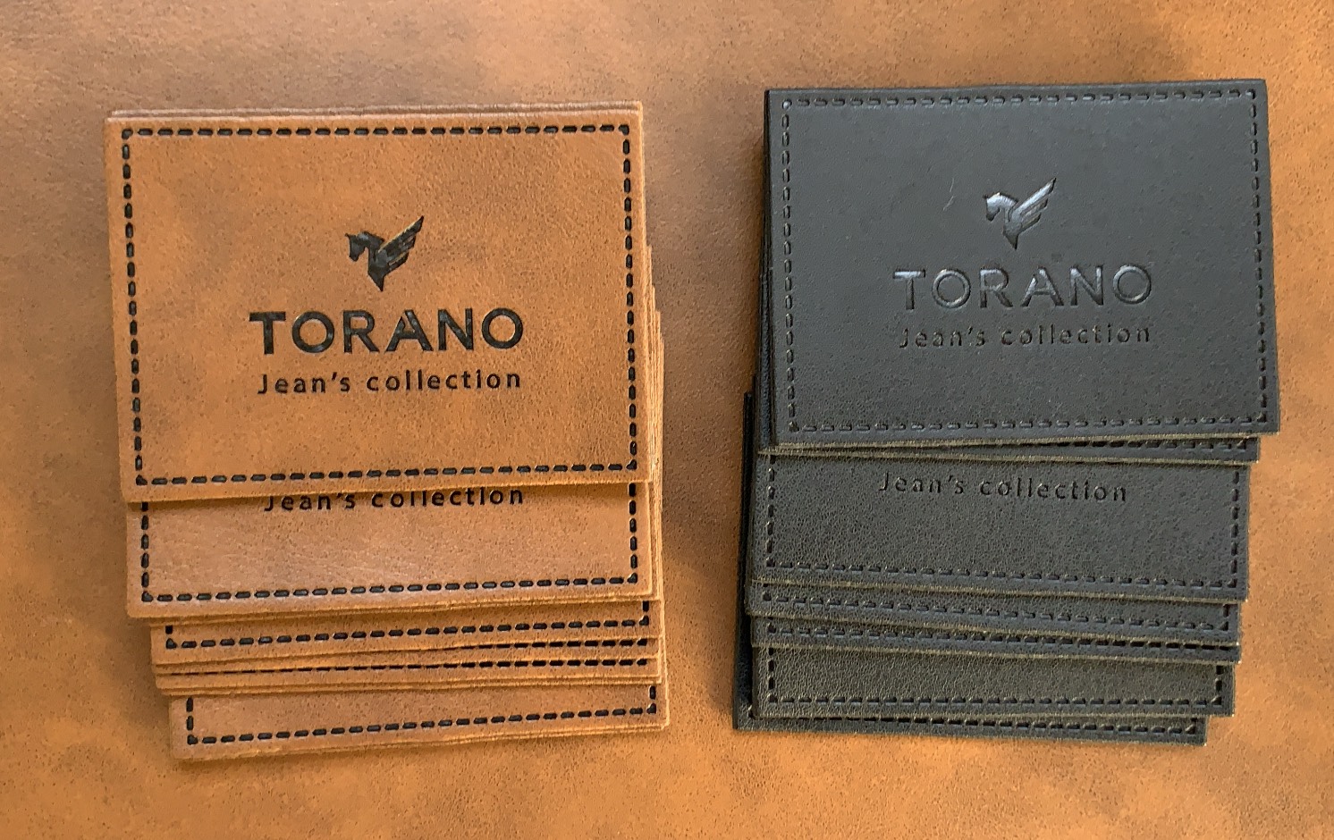 Tem mác da quần jeans 2