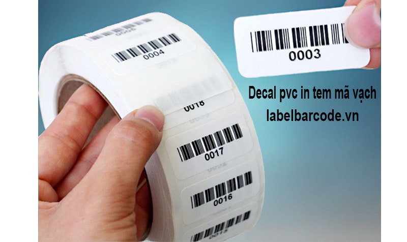 Tem nhãn decal dán sản phẩm 3